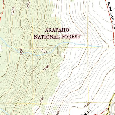 United States Geological Survey Berthoud Pass, CO (2022, 24000-Scale) digital map