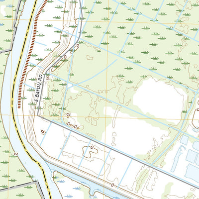 United States Geological Survey Bertrandville, LA (2020, 24000-Scale) digital map