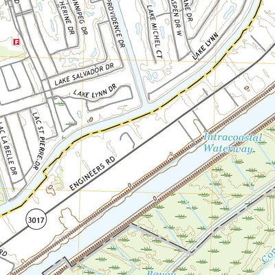United States Geological Survey Bertrandville, LA (2020, 24000-Scale) digital map