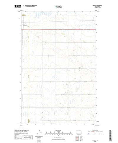 United States Geological Survey Berwick, ND (2020, 24000-Scale) digital map