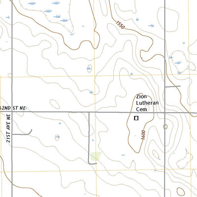 United States Geological Survey Berwick, ND (2020, 24000-Scale) digital map