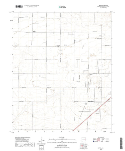 United States Geological Survey Bethel, NM (2020, 24000-Scale) digital map