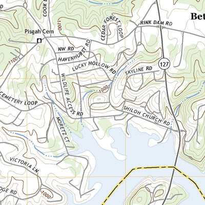 United States Geological Survey Bethlehem, NC (2022, 24000-Scale) digital map