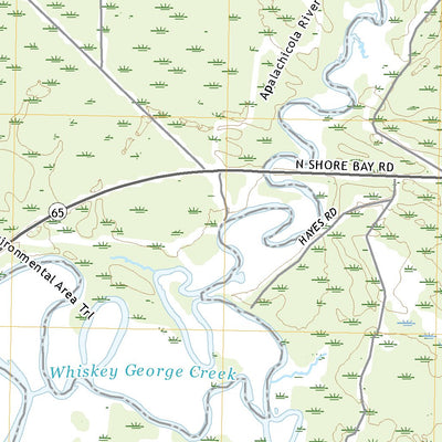 United States Geological Survey Beverly, FL (2021, 24000-Scale) digital map