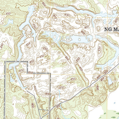 United States Geological Survey Bevier South, MO (2021, 24000-Scale) digital map