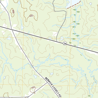 United States Geological Survey Bewelcome, MS (2021, 24000-Scale) digital map