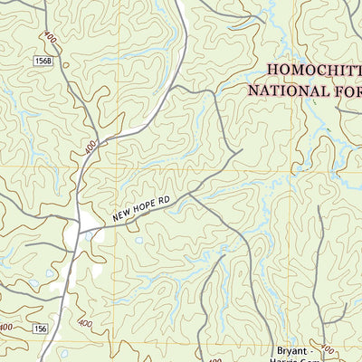 United States Geological Survey Bewelcome, MS (2021, 24000-Scale) digital map