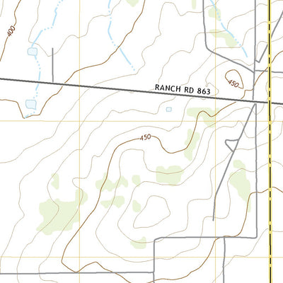 United States Geological Survey Biel Lake NE, TX (2022, 24000-Scale) digital map