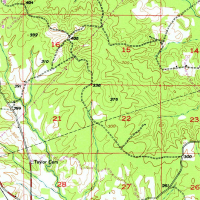 United States Geological Survey Bienville, LA (1947, 62500-Scale) digital map