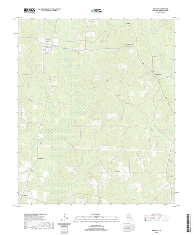 United States Geological Survey Bienville, LA (2020, 24000-Scale) digital map