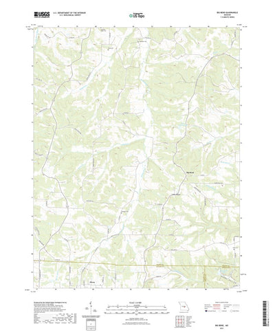 United States Geological Survey Big Bend, MO (2021, 24000-Scale) digital map