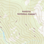 United States Geological Survey Big Creek, ID (2020, 24000-Scale) digital map