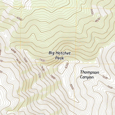 United States Geological Survey Big Hatchet Peak, NM (2020, 24000-Scale) digital map