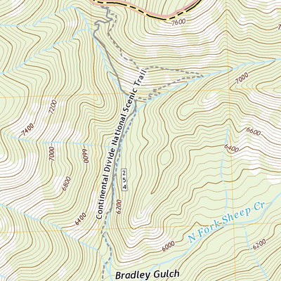 United States Geological Survey Big Hole Pass, ID (2020, 24000-Scale) digital map