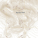 United States Geological Survey Big Horn Peak, AZ (2021, 24000-Scale) digital map