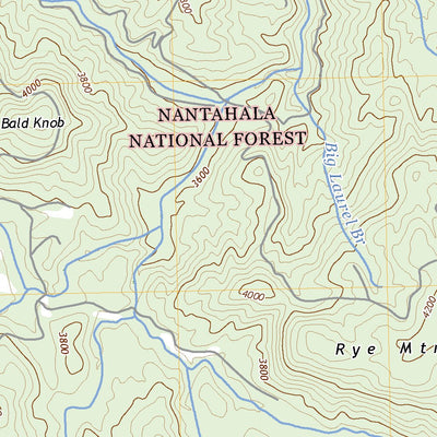 United States Geological Survey Big Ridge, NC (2022, 24000-Scale) digital map