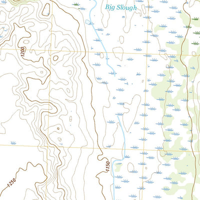 United States Geological Survey Big Slough, MN (2022, 24000-Scale) digital map