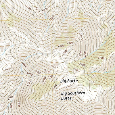 United States Geological Survey Big Southern Butte, ID (2020, 24000-Scale) digital map