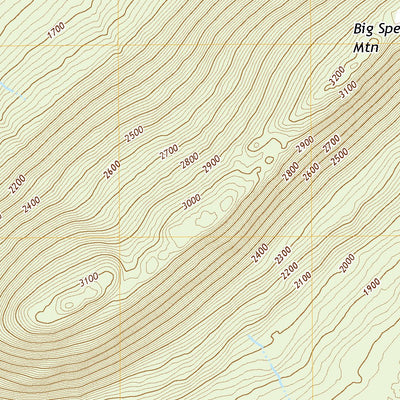 United States Geological Survey Big Spencer Mountain, ME (2021, 24000-Scale) digital map
