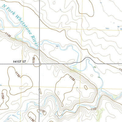 United States Geological Survey Big Stone Lake SW, SD (2021, 24000-Scale) digital map