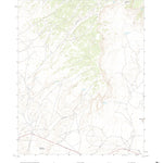 United States Geological Survey Big Willow Spring Canyon, AZ (2021, 24000-Scale) digital map