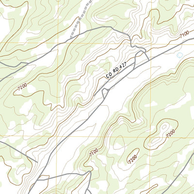 United States Geological Survey Big Willow Spring Canyon, AZ (2021, 24000-Scale) digital map
