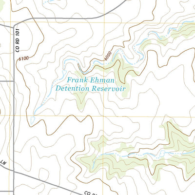 United States Geological Survey Bijou, CO (2022, 24000-Scale) digital map