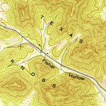 United States Geological Survey Birchwood, TN (1943, 24000-Scale) digital map