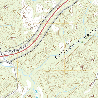 United States Geological Survey Bishop, AL (2020, 24000-Scale) digital map