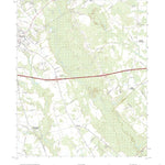 United States Geological Survey Bishopville East, SC (2020, 24000-Scale) digital map