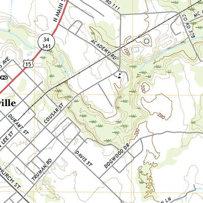 United States Geological Survey Bishopville East, SC (2020, 24000-Scale) digital map