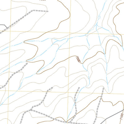 United States Geological Survey Bitter Creek NE, WY (2021, 24000-Scale) digital map