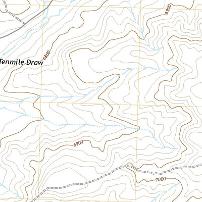United States Geological Survey Bitter Creek NE, WY (2021, 24000-Scale) digital map