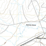 United States Geological Survey Bitter Creek, WY (2021, 24000-Scale) digital map