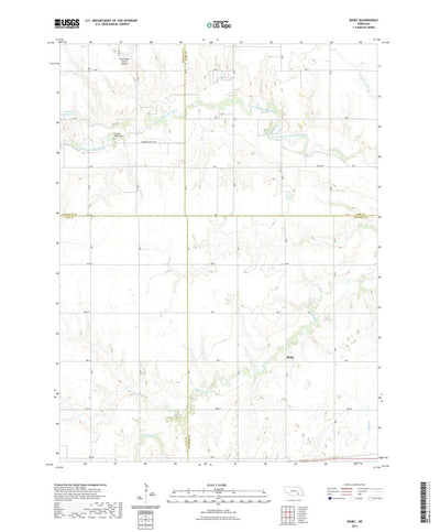 United States Geological Survey Bixby, NE (2021, 24000-Scale) digital map