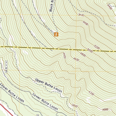 United States Geological Survey Black Butte, OR (2020, 24000-Scale) digital map