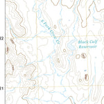 United States Geological Survey Black Calf Reservoir, MT (2020, 24000-Scale) digital map