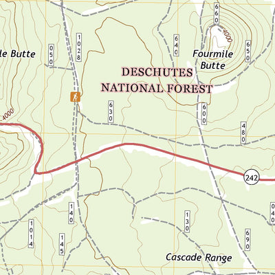 United States Geological Survey Black Crater, OR (2020, 24000-Scale) digital map