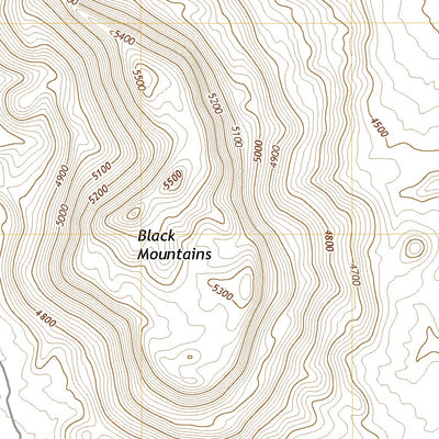 United States Geological Survey Black Mountains, TX (2022, 24000-Scale) digital map