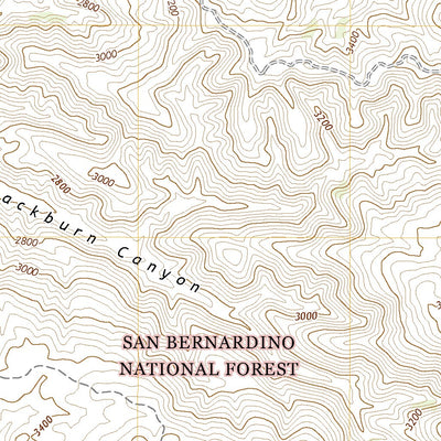 United States Geological Survey Blackburn Canyon, CA (2021, 24000-Scale) digital map