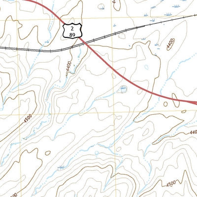 United States Geological Survey Blackfoot, MT (2020, 24000-Scale) digital map