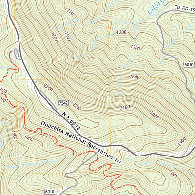United States Geological Survey Blackjack Ridge, OK (2022, 24000-Scale) digital map