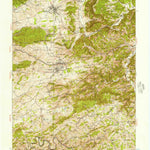 United States Geological Survey Blacksburg, VA (1932, 62500-Scale) digital map