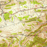 United States Geological Survey Blacksburg, VA (1932, 62500-Scale) digital map