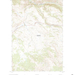 United States Geological Survey Blacktail Deer Creek, WY (2021, 24000-Scale) digital map
