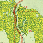 United States Geological Survey Blackwater Sound, FL (1949, 24000-Scale) digital map