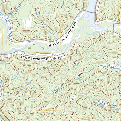 United States Geological Survey Blaine, KY (2022, 24000-Scale) digital map