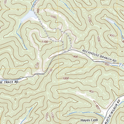 United States Geological Survey Blaine, KY (2022, 24000-Scale) digital map