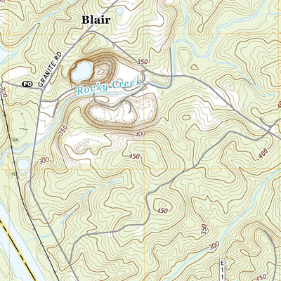 United States Geological Survey Blair, SC (2020, 24000-Scale) digital map