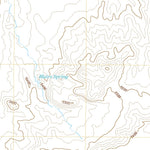 United States Geological Survey Blairs Spring, AZ (2021, 24000-Scale) digital map